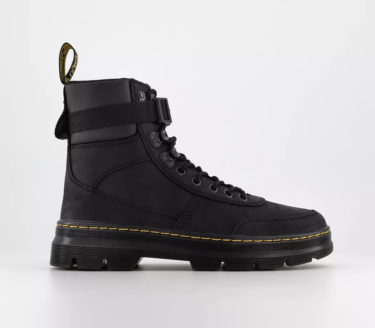 Dr. Martens Combs Tech Boots Black Wyoming