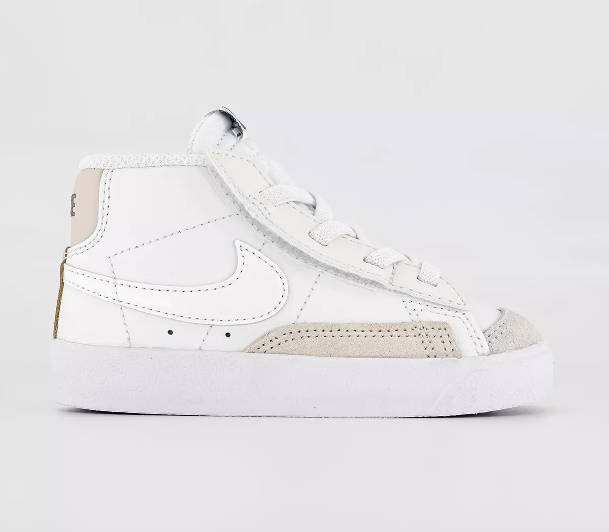 Nike Blazer Mid '77 Infant Trainers  Summit White Clear Light Orewood