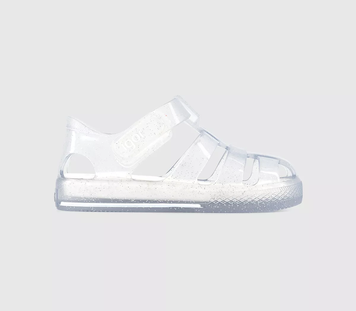 Igor Star Sandals Clear Glitter