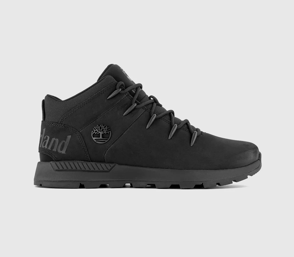 Timberland Euro Sprint Trekker Boots Black Nubuck