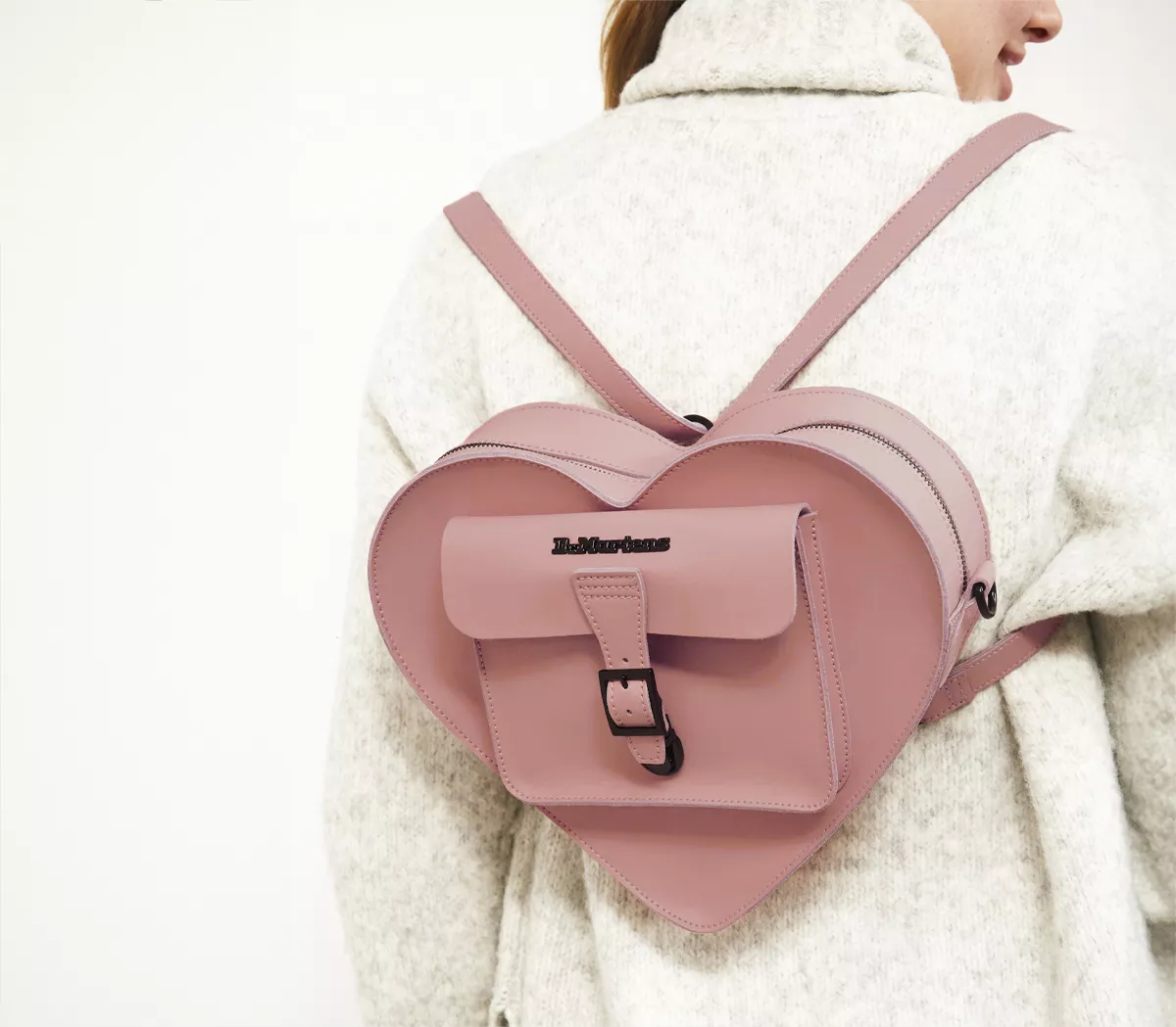Dr. Martens Heart Backpack Peach