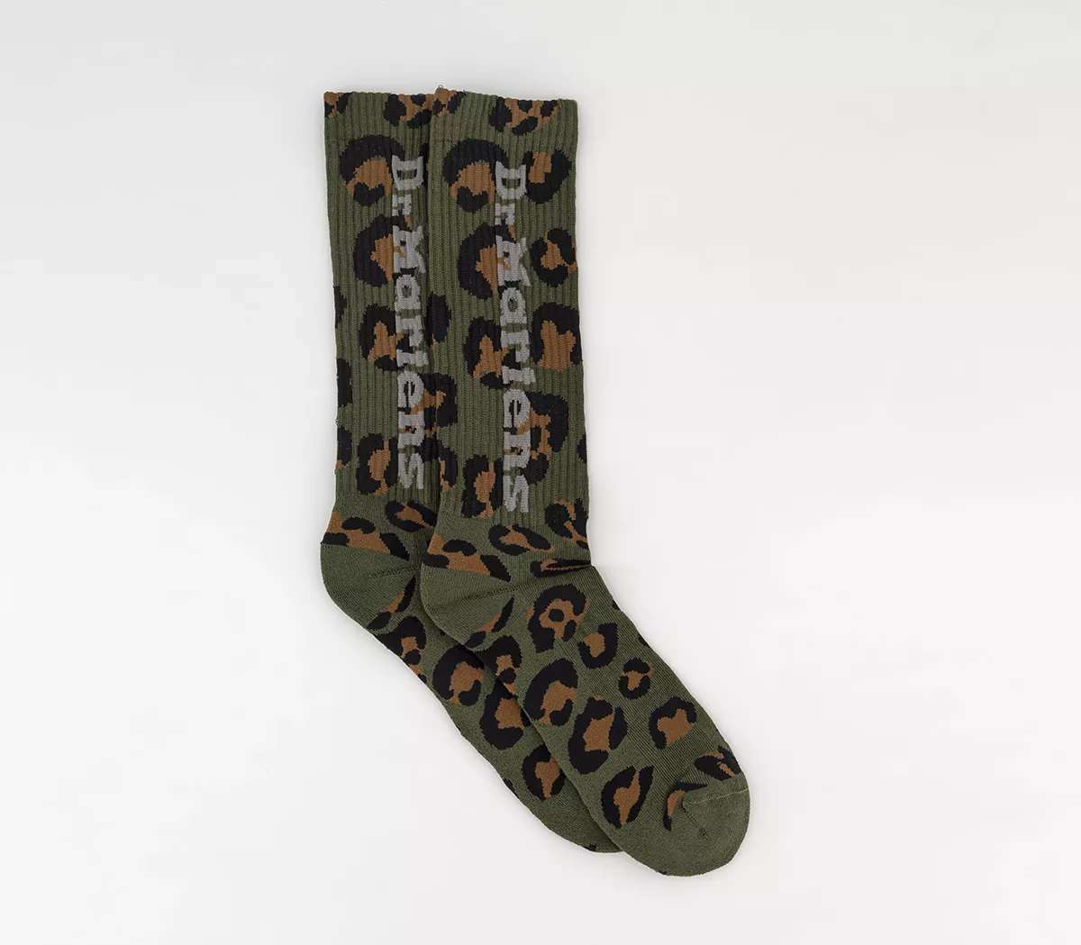 Dr. Martens Vertical Logo Socks Leopard