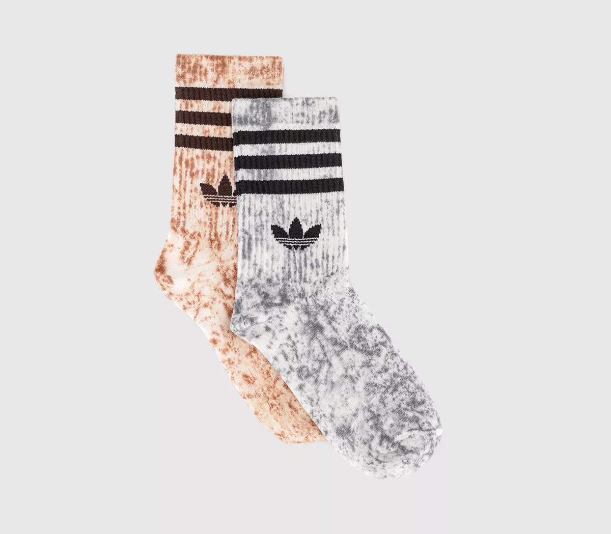 adidas Tie Dye Socks Grey Wonder Beige