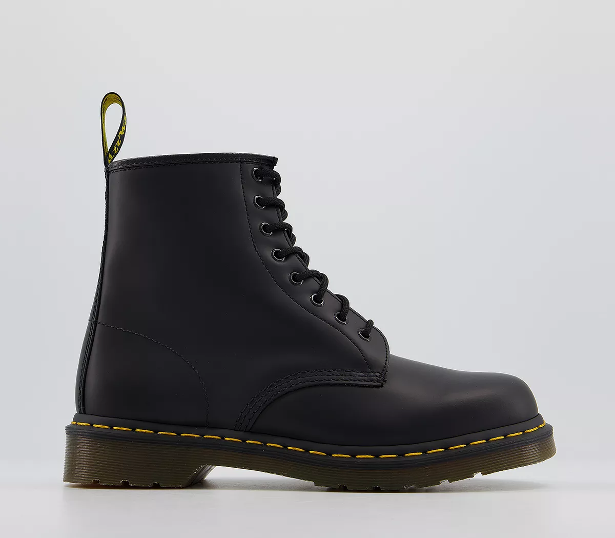 Dr. Martens 8 Eye Lace Boots M Black Leather