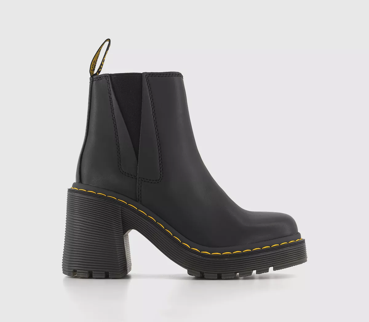 Dr. Martens Spence Heeled Chelsea Boots  Black Sendal