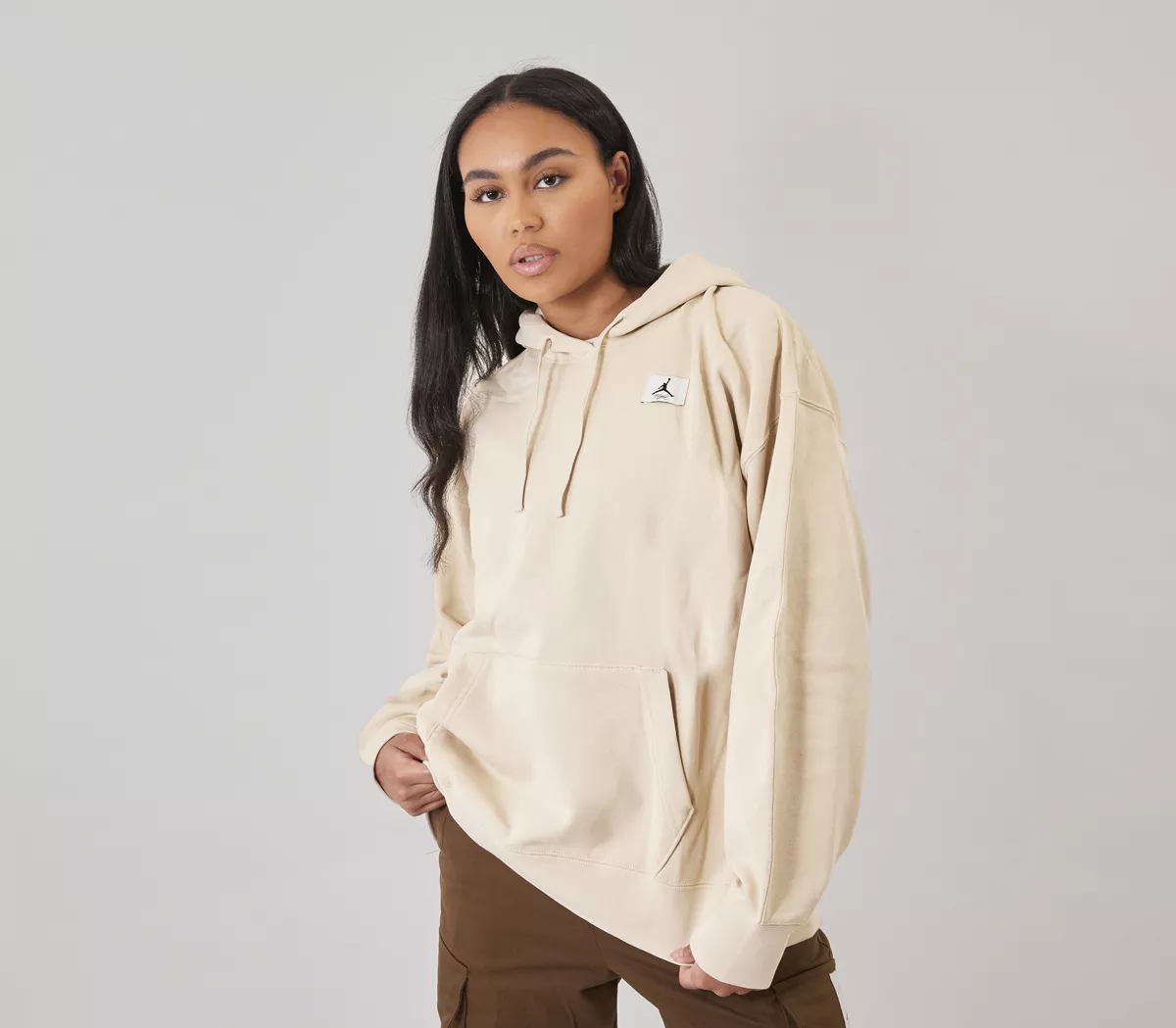 Jordan Womens Fleece Hoodie Beach