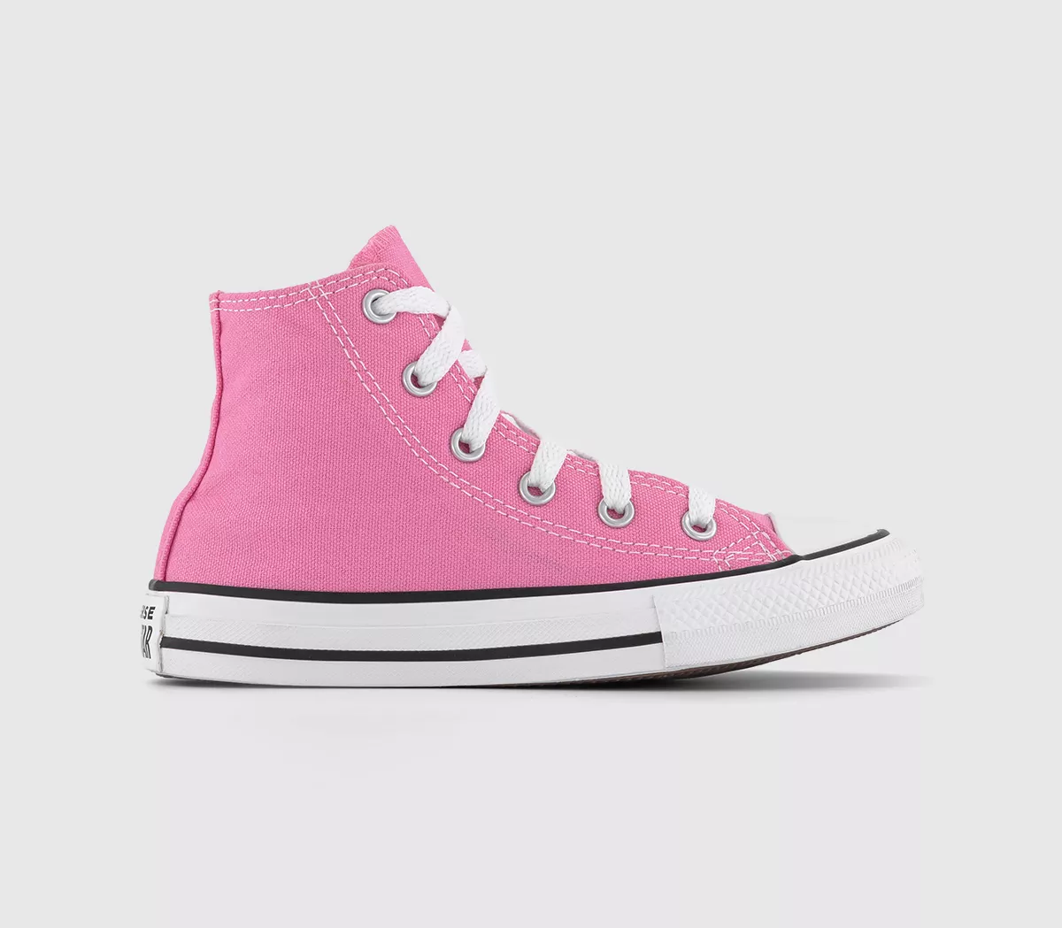 Converse All Star Hi Mid Sizes Pink Canvas