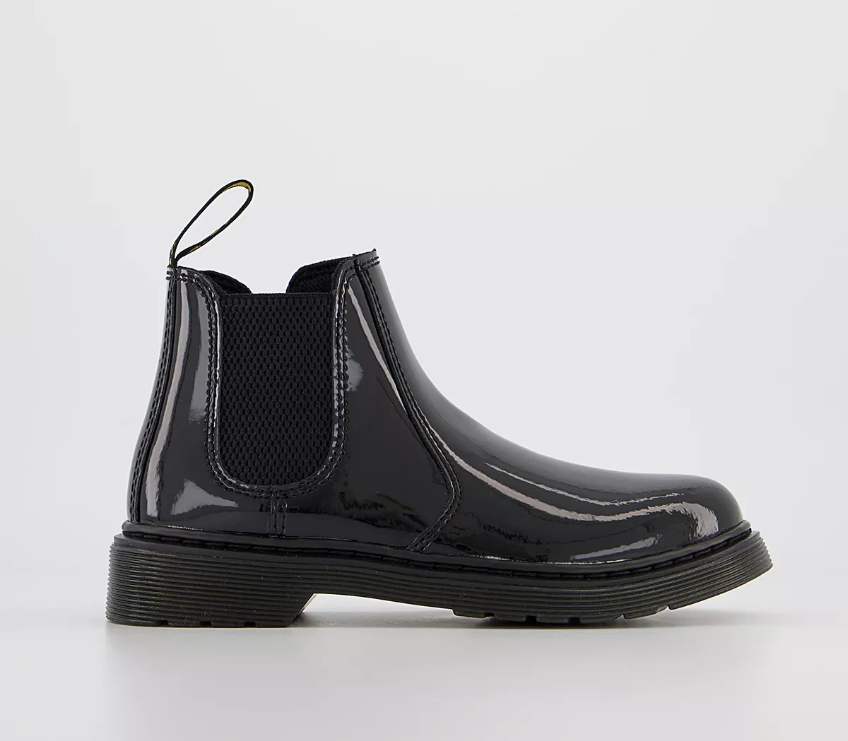 Dr. Martens 2976 Junior Chelsea Boots Black Patent