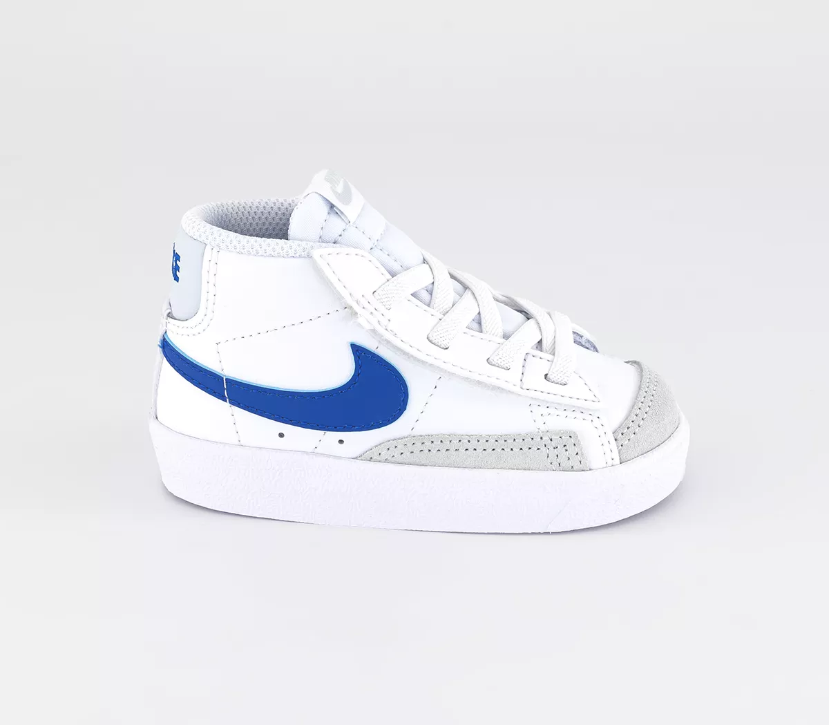 Nike Blazer Mid '77 Infant Trainers  White Game Royal Pure Platinum