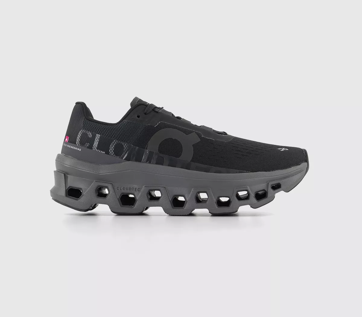 On Running Cloudmonster Trainers Black Magnet F