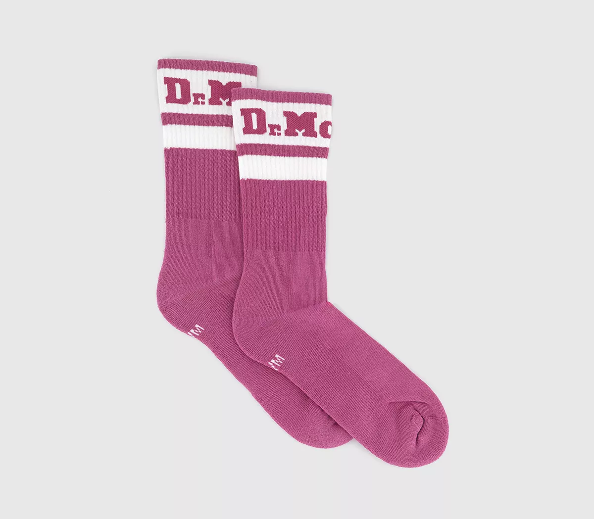Dr. Martens Athletic Logo Sock Thrift Pink