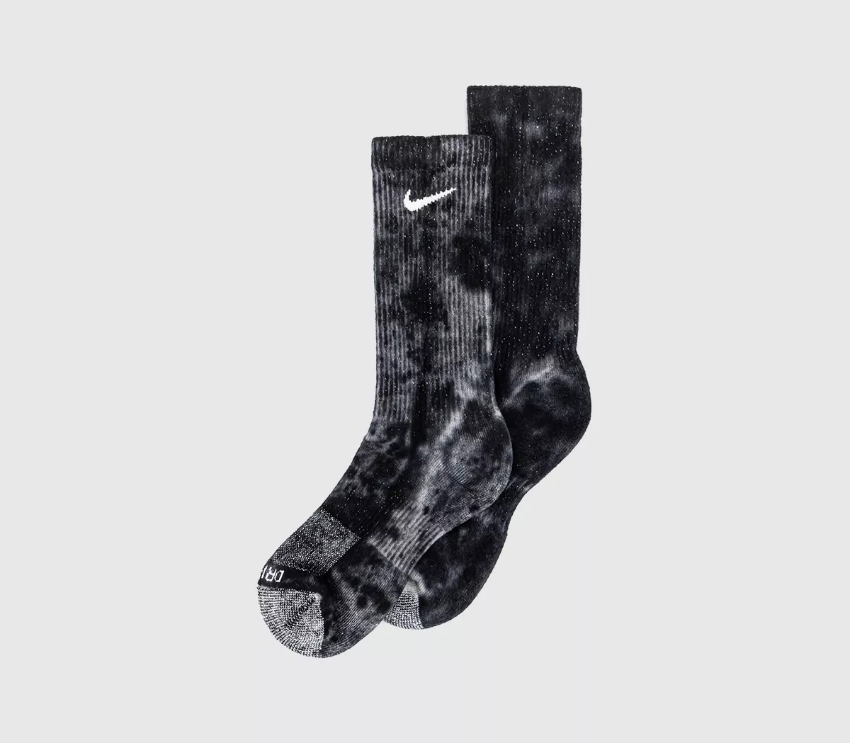 Nike Everyday Plus Socks 1 Pair Black Light Smoke Grey White