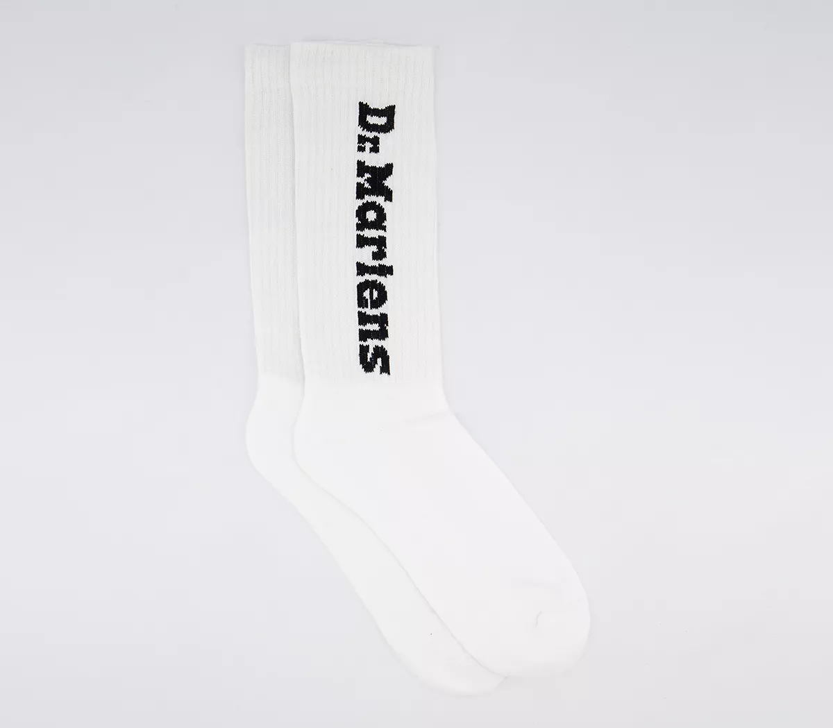 Dr. Martens Vertical Logo Socks White