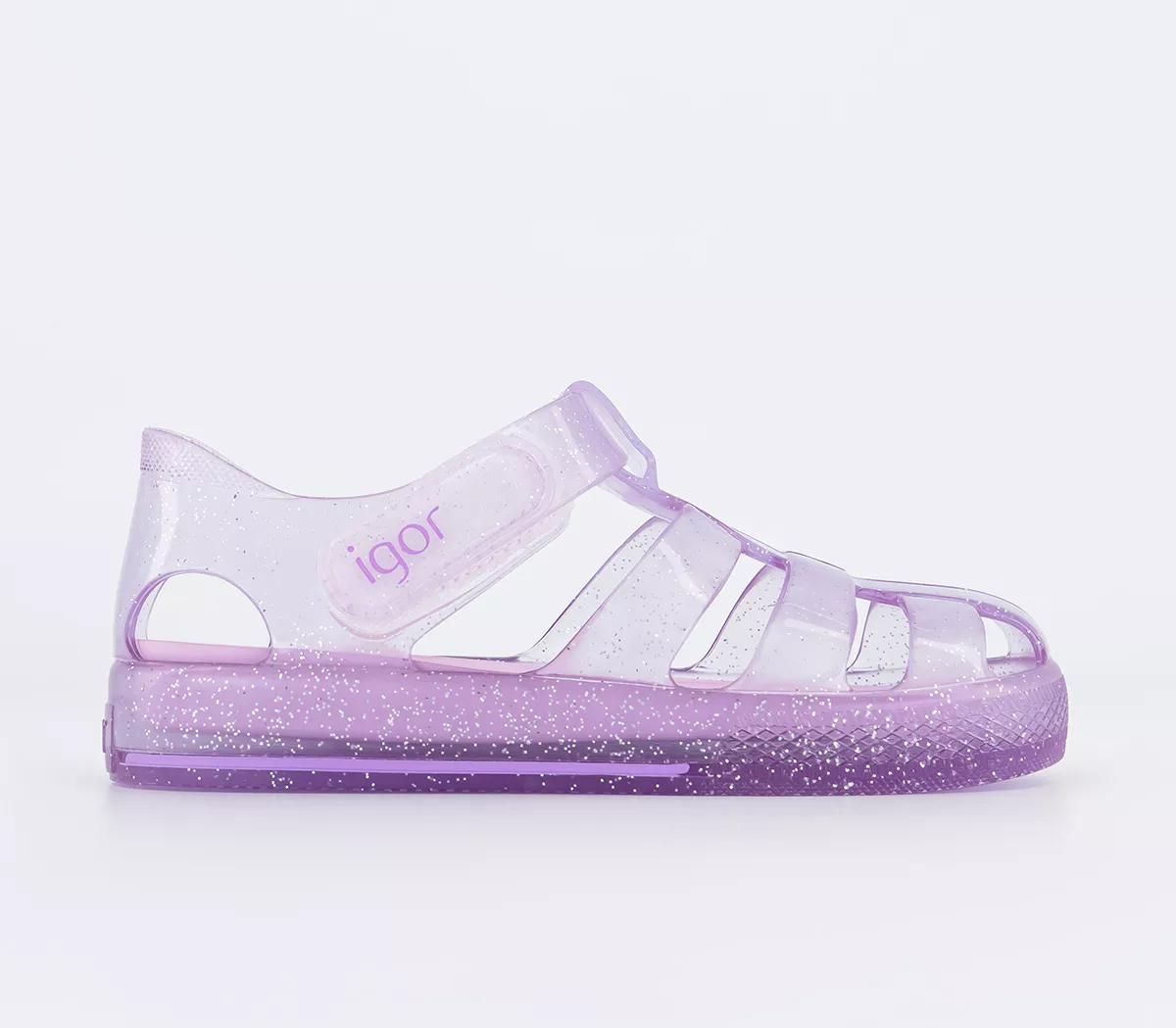 Igor Star Infant Sandals Malv Glitter