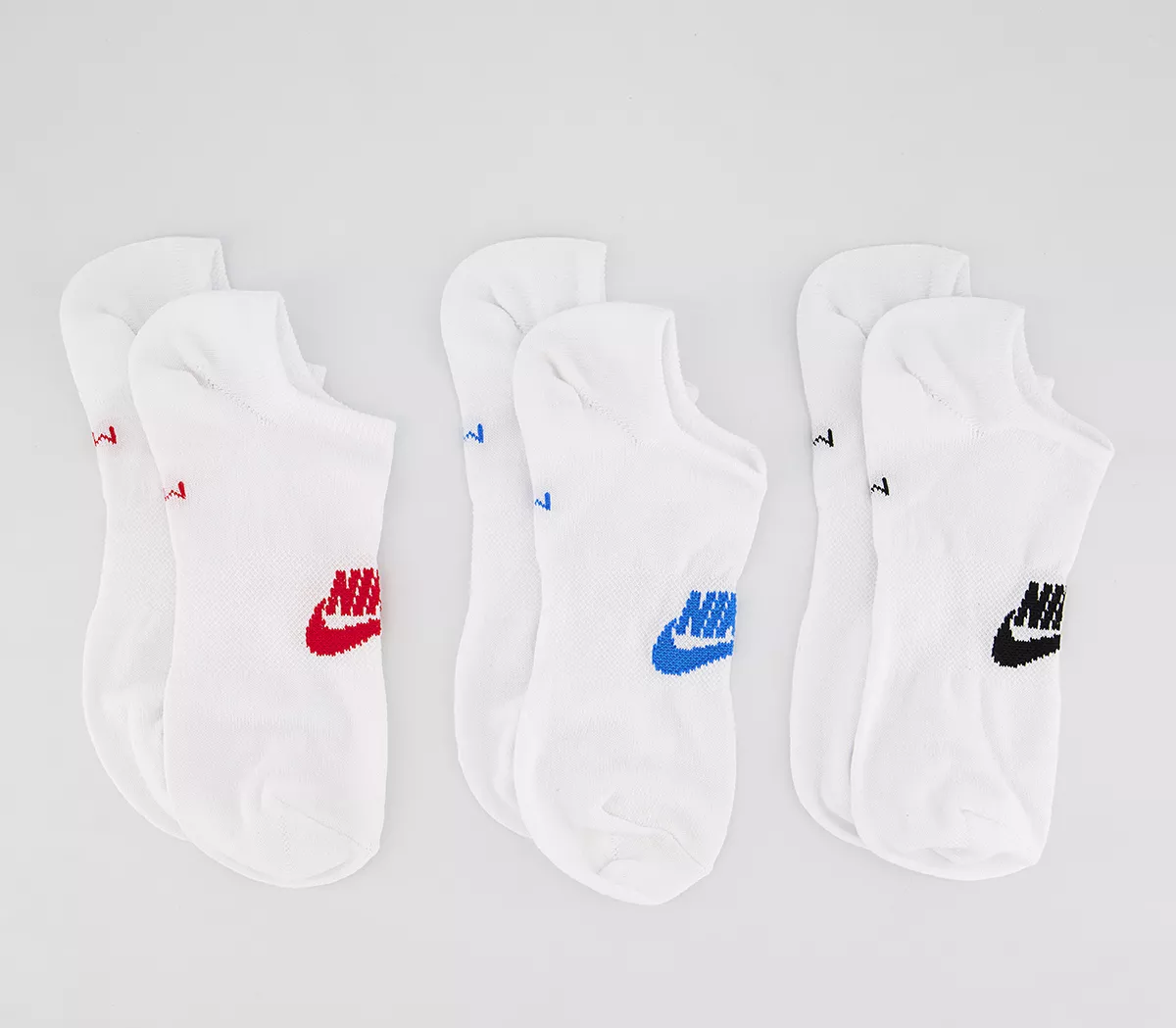 Nike Nike Sportswear Everyday Essential Ankle Socks 3 Pack Multicolour