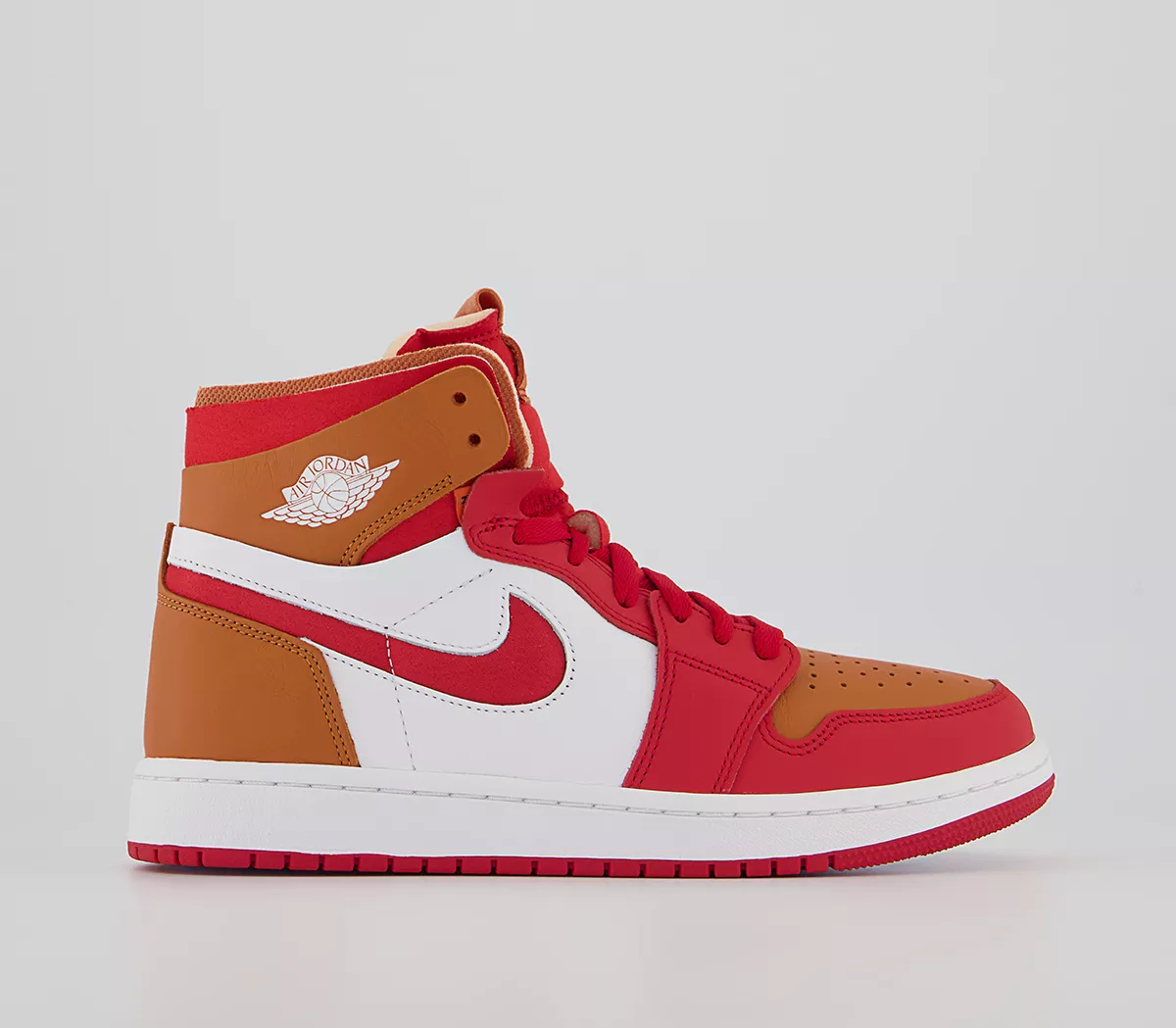 Jordan Air Jordan 1 Zoom Comfort Trainers Fire Red Fire Red Hot Curry