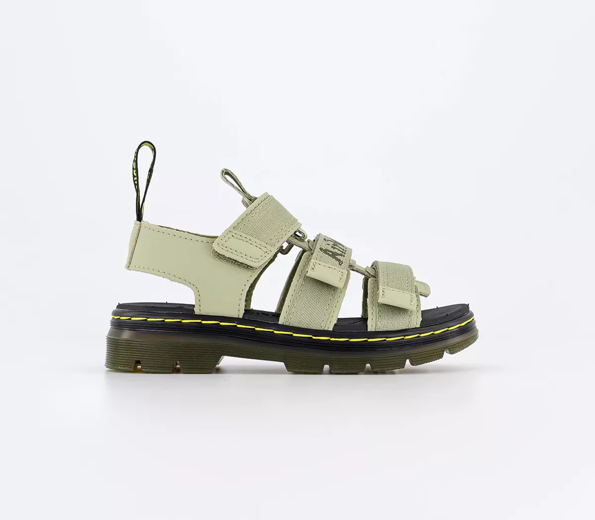 Dr. Martens Callan Junior Sandals Pale Olive