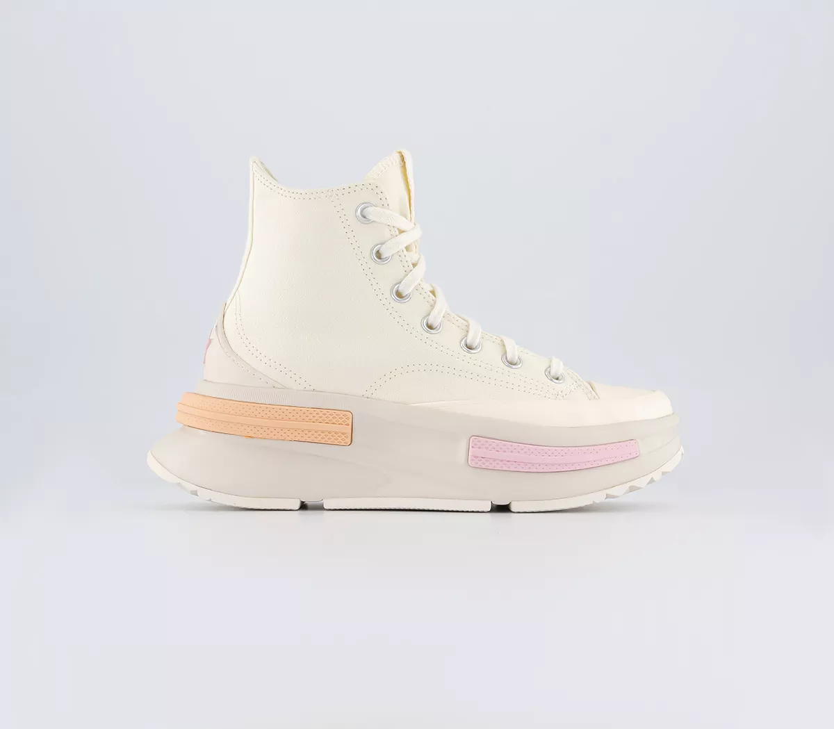 Converse Run Star Legacy Trainers  Egret Cheeky Coral Sunrise Pink