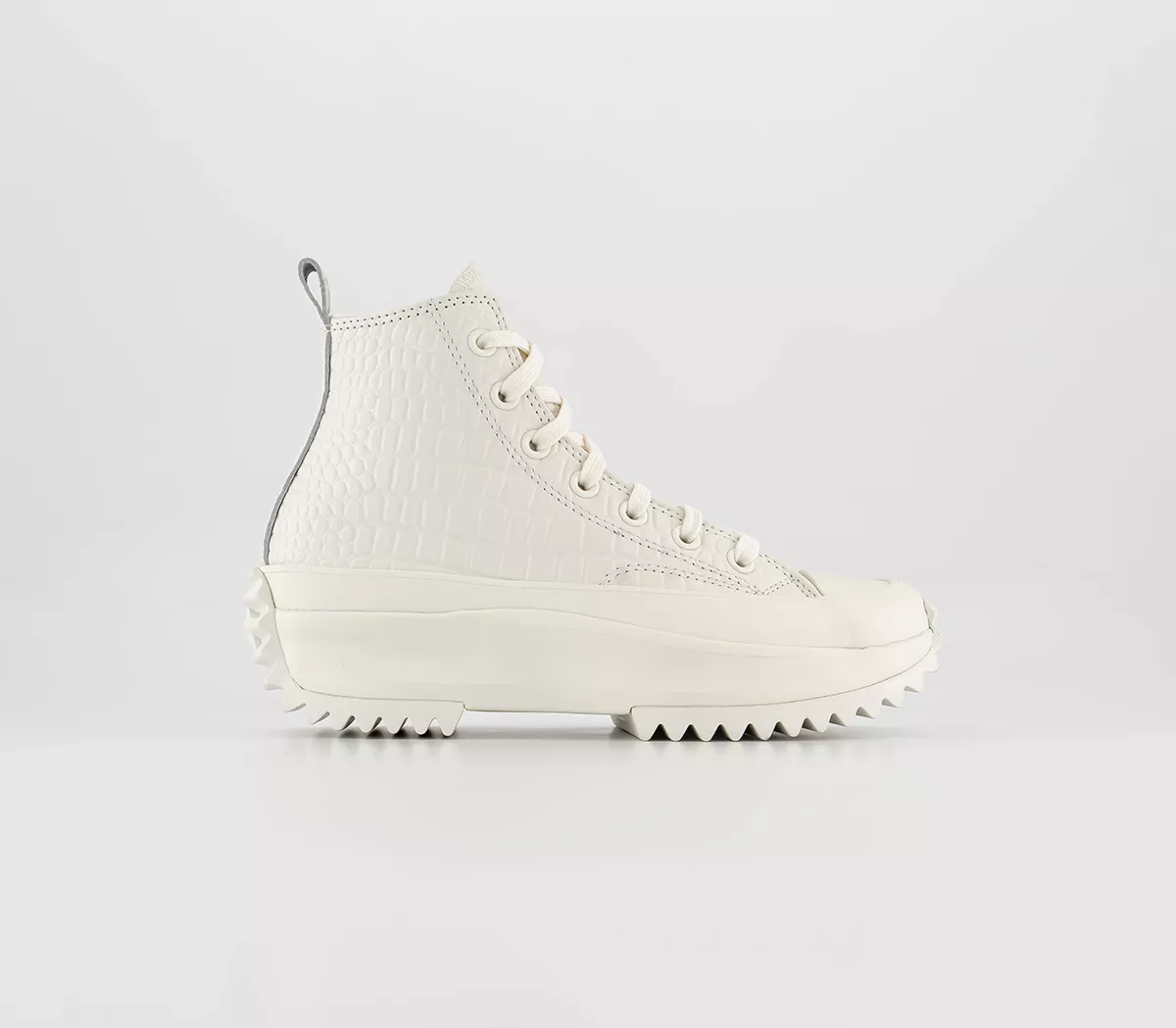 Converse Run Star Hike Platform Trainers Egret Egret Egret