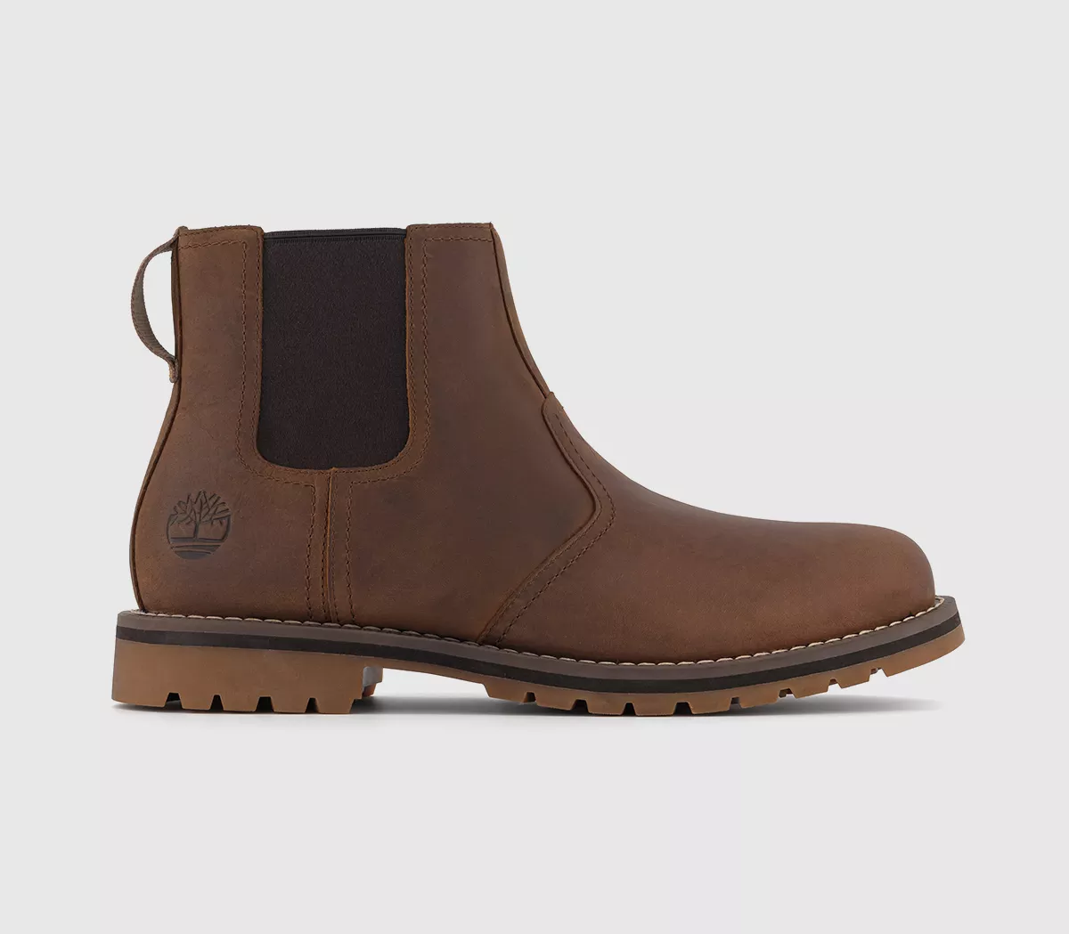Timberland Larchmont Chelsea Boots Rust Full Grain