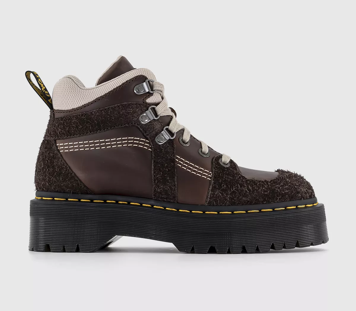 Dr. Martens Zuma Hiker Boots Dark Brown
