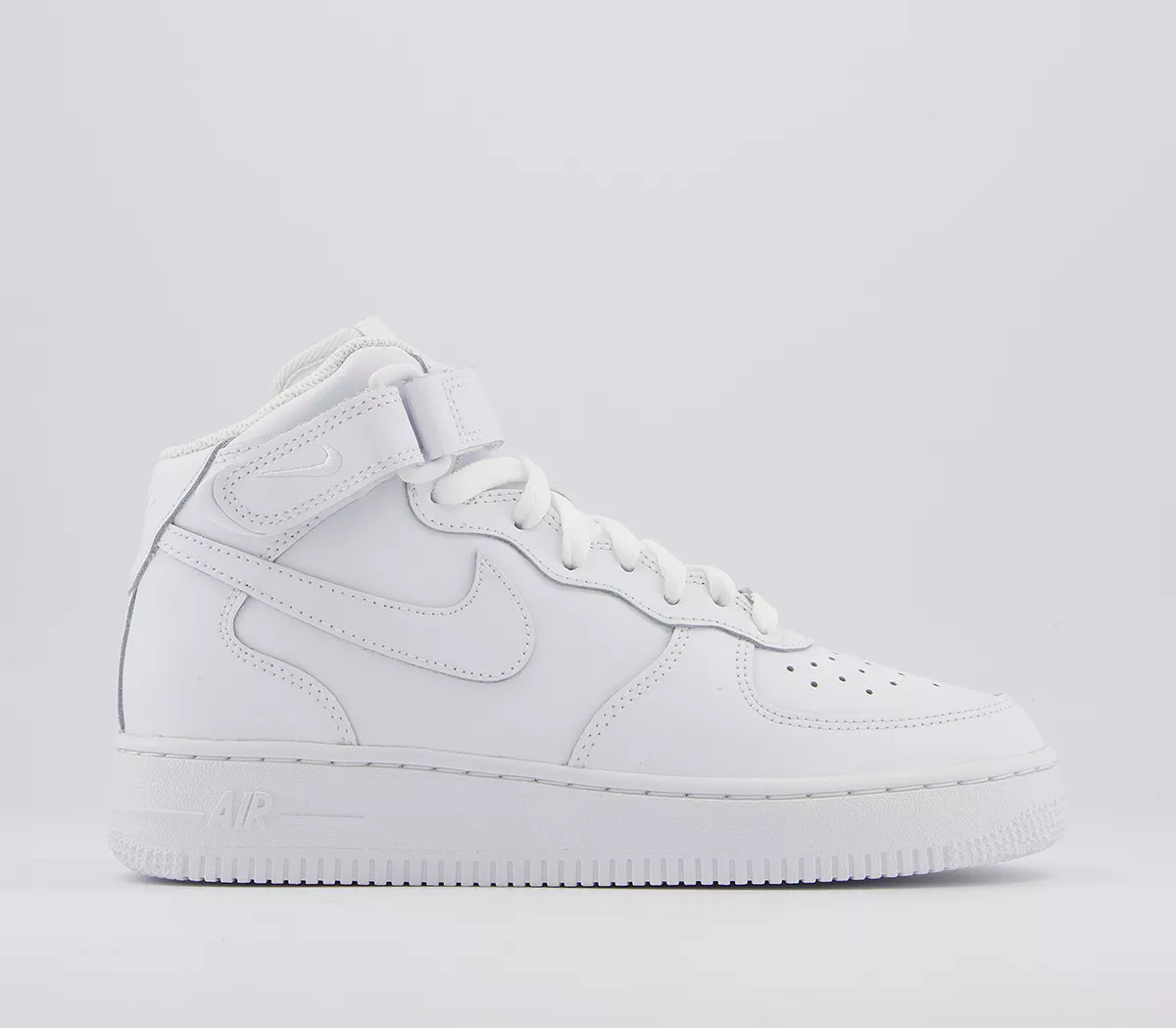 Nike Air Force 1 Mid Junior Trainers White