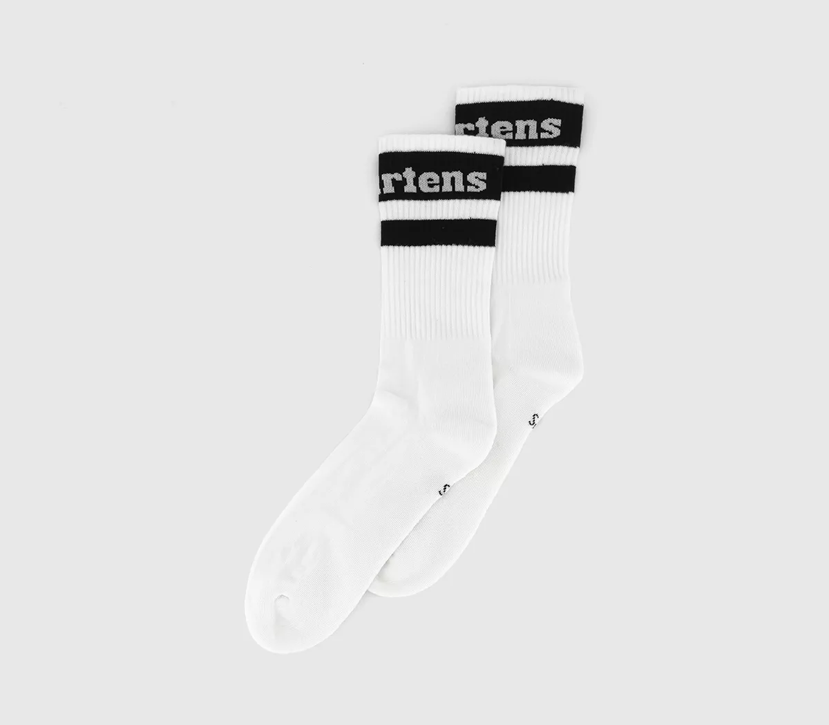 Dr. Martens Athletic Logo Sock White