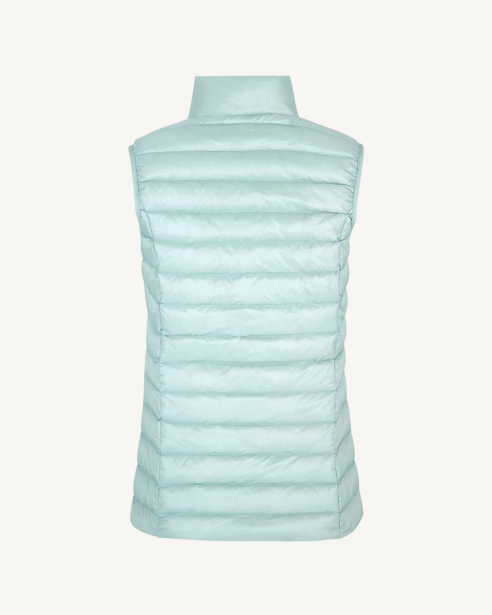 Down jacket light sleeveless Peach Pink Seda