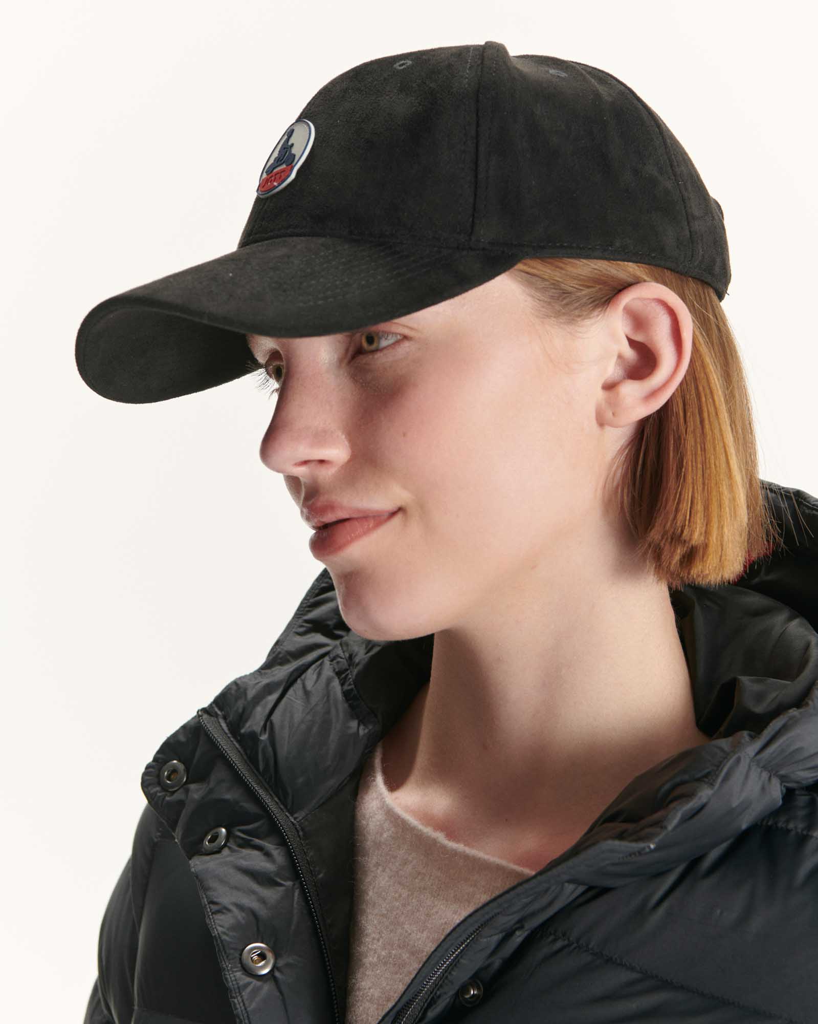 Peach skin effect cap Beige Sky