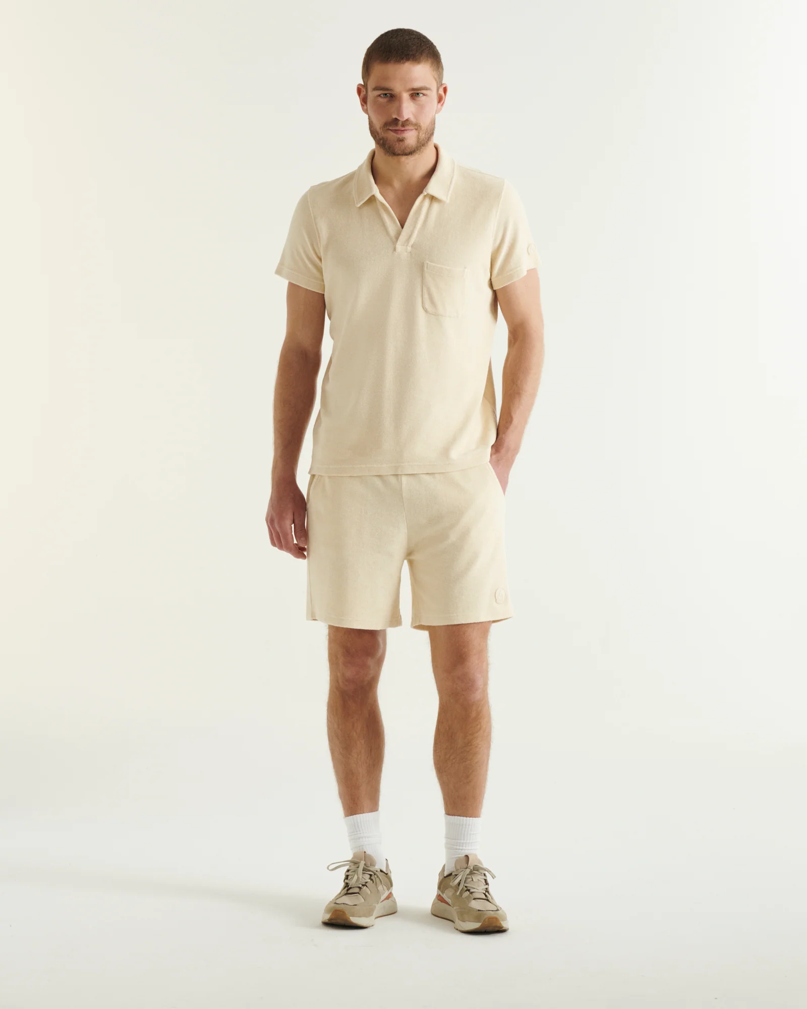 Marine Neil 2.0 terry polo shirt