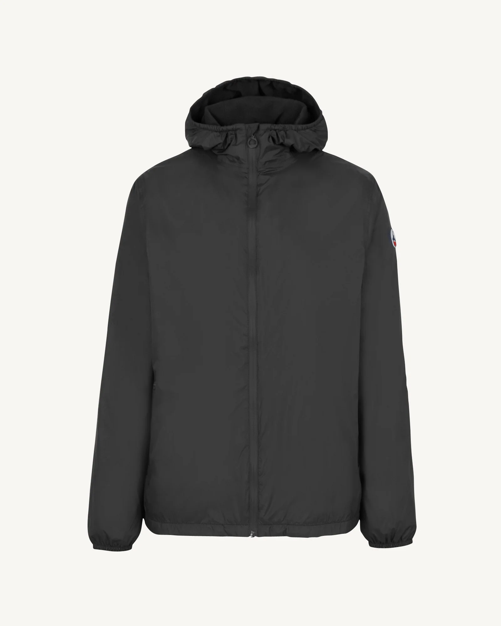 Derry Polar Black fleece-lined raincoat