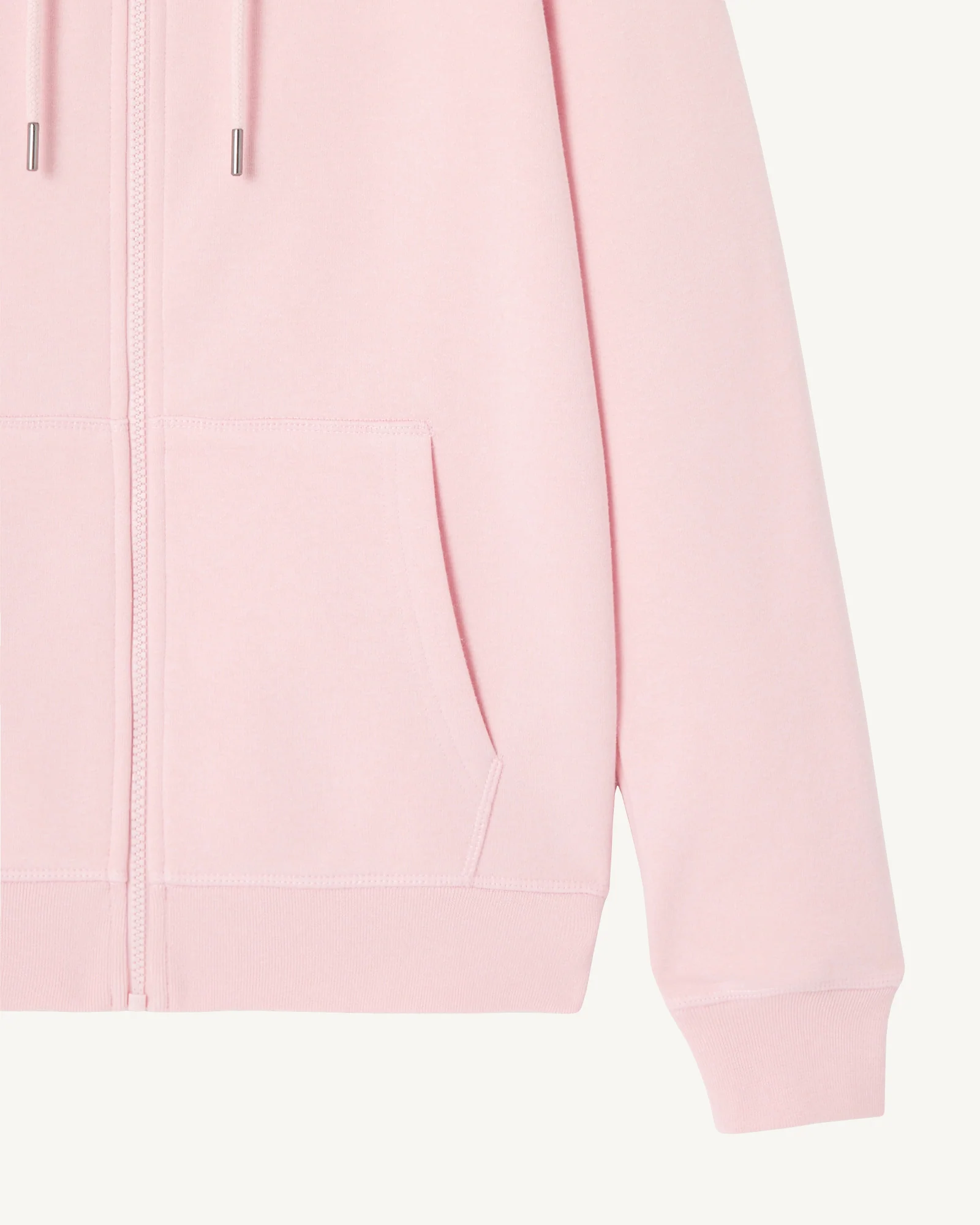 Hoodie in organic cotton Pink peach Oaxaca 2.0