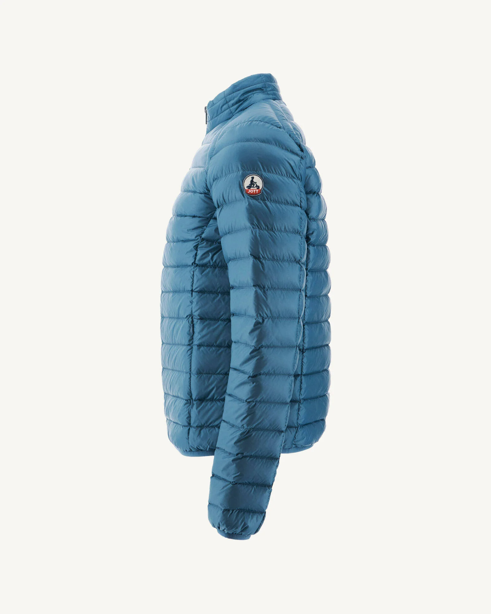 Light down jacket Denim blue Mat