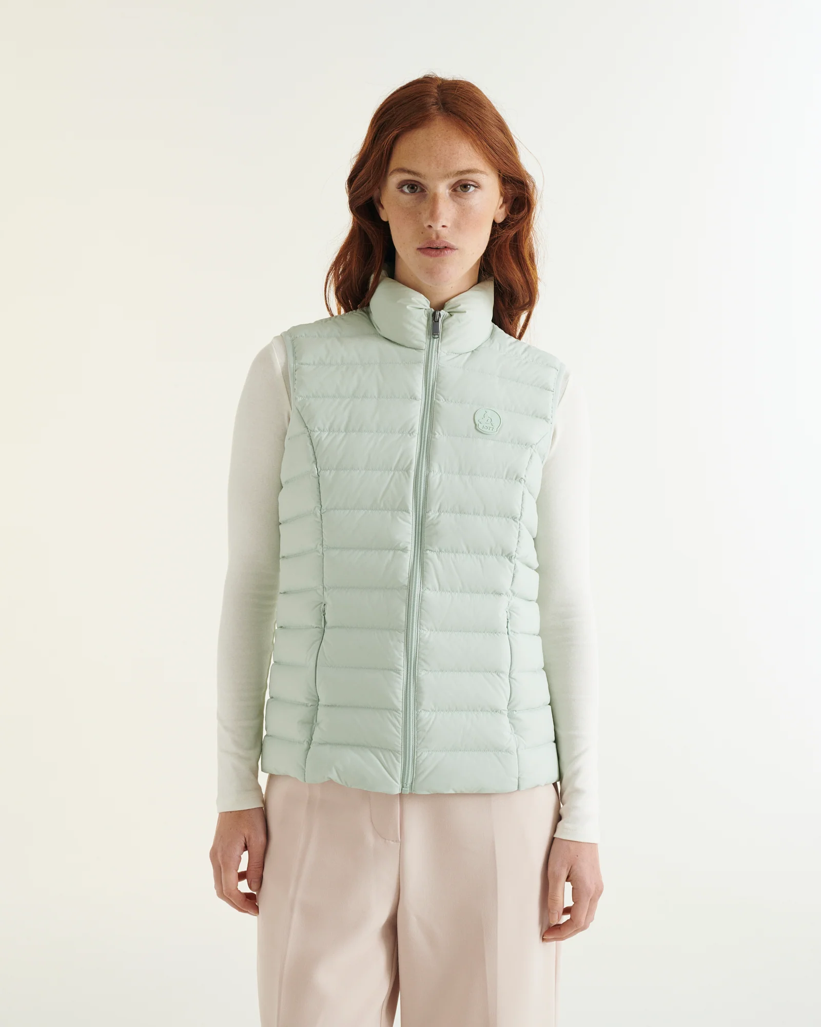 Down jacket sleeveless stretch Peppermint Grenada