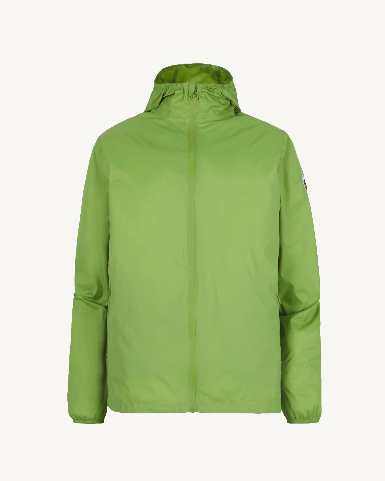 Derry acid green packable raincoat