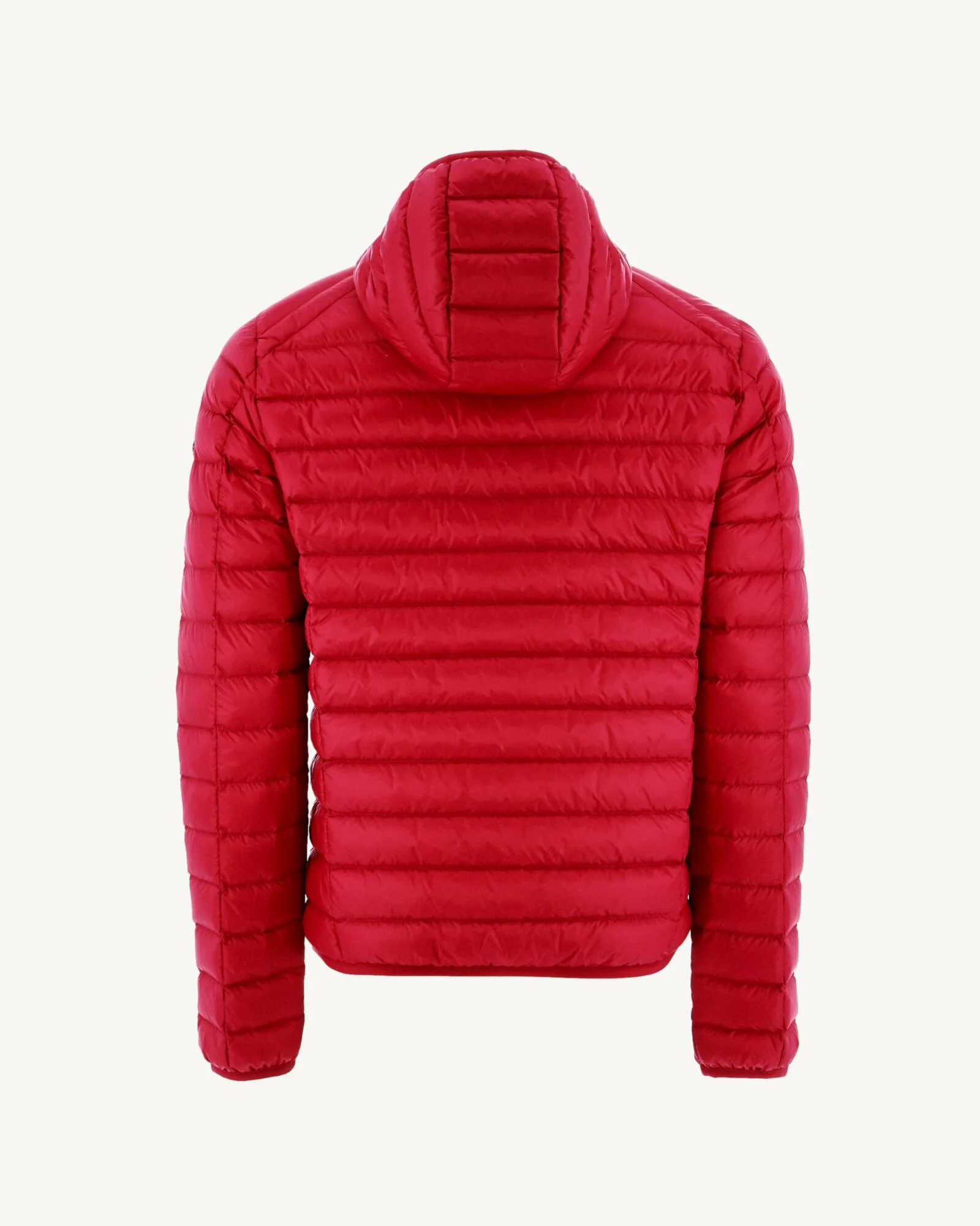 Light hooded puffer jacket Red Nico
