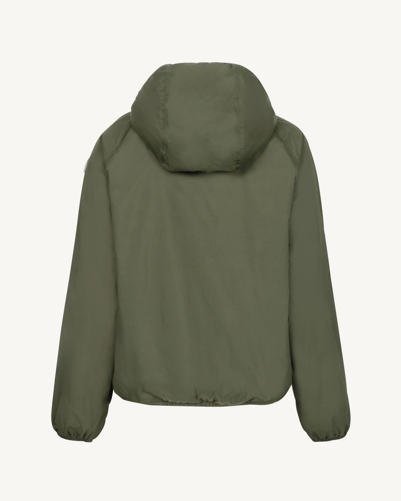 Fleece-lined raincoat Black Feroe Polar