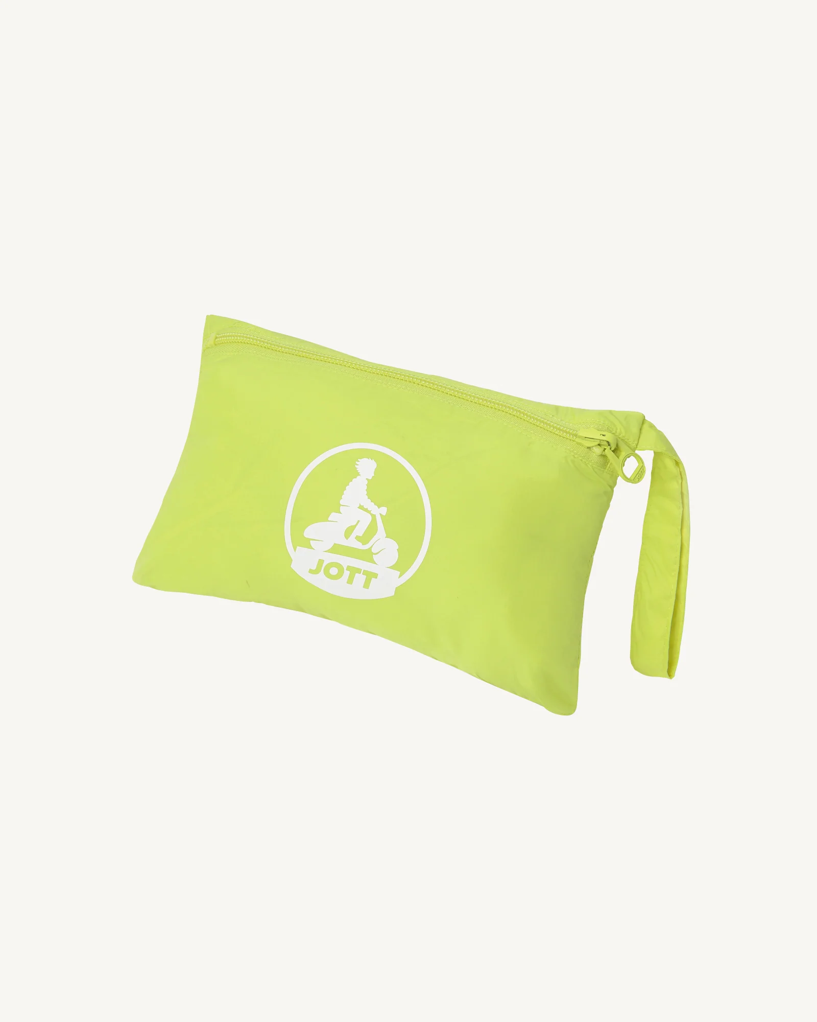 Derry acid green packable raincoat