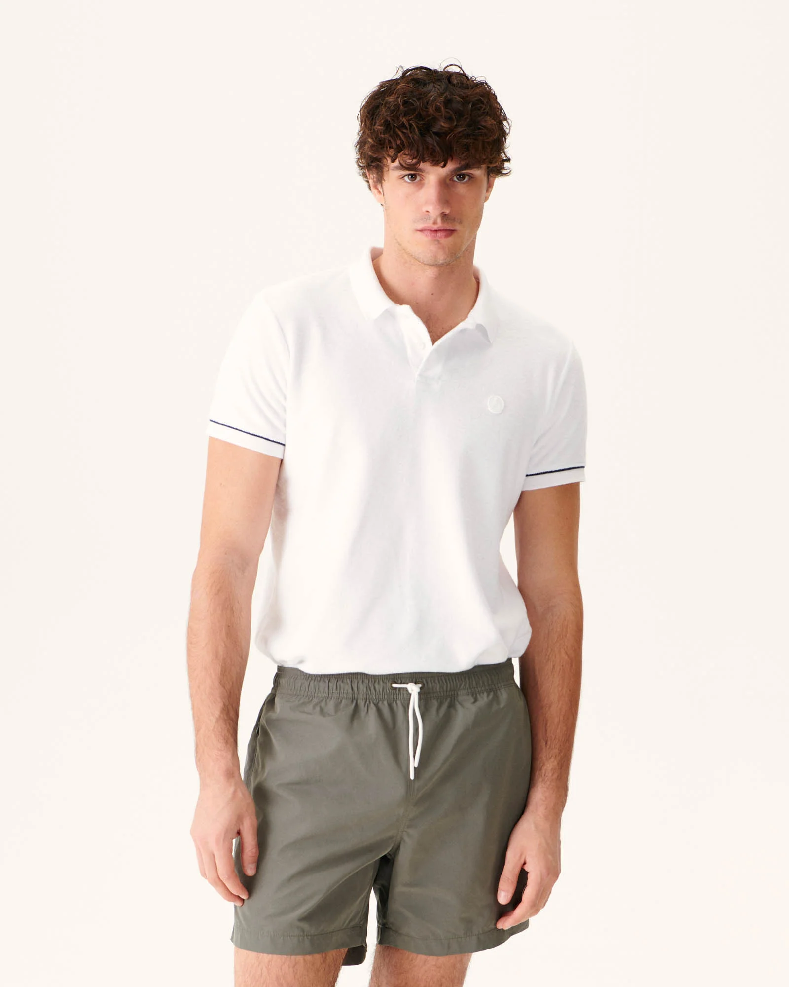 Swim shorts Bright red Biarritz