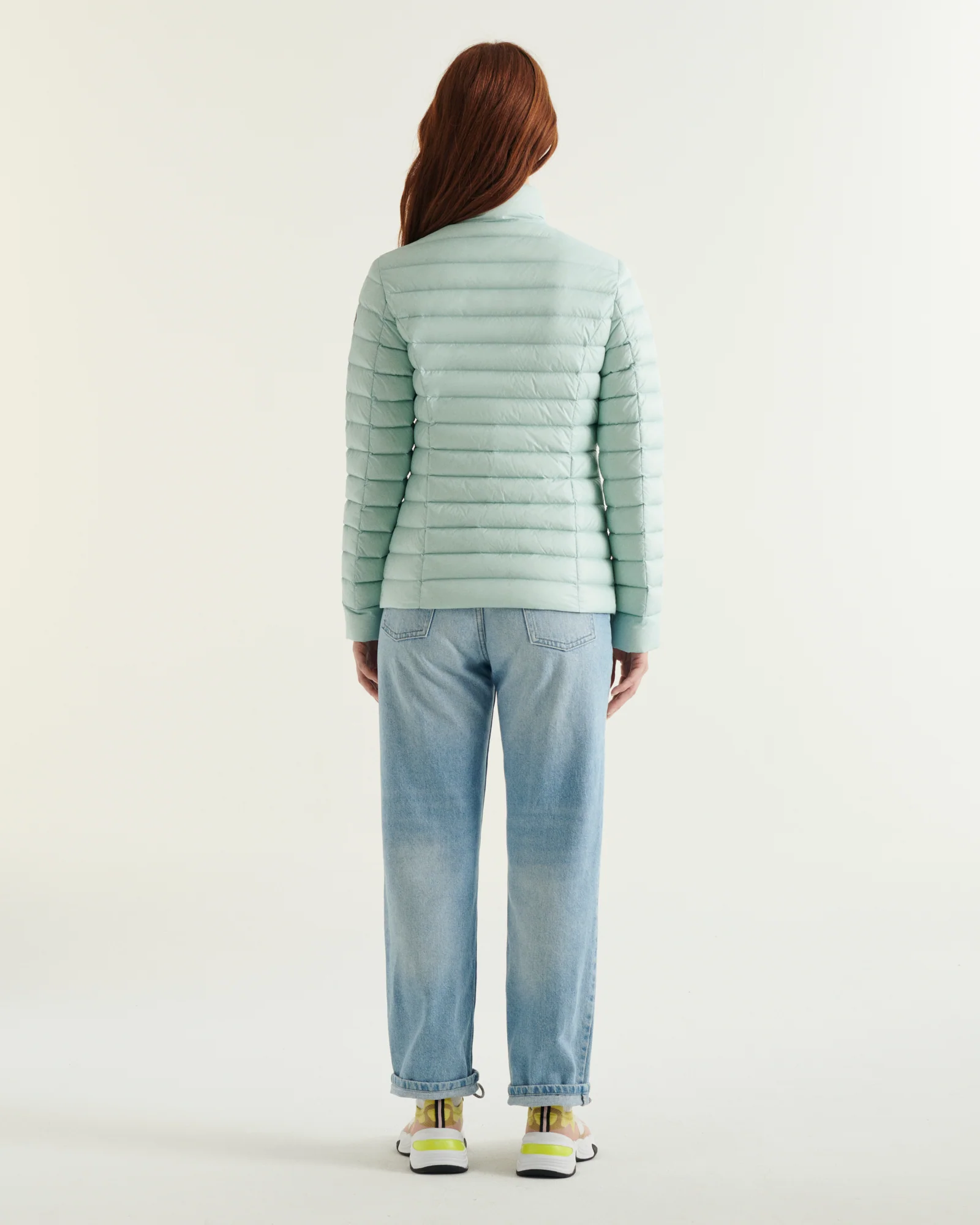 Down jacket light Celadon green Cha