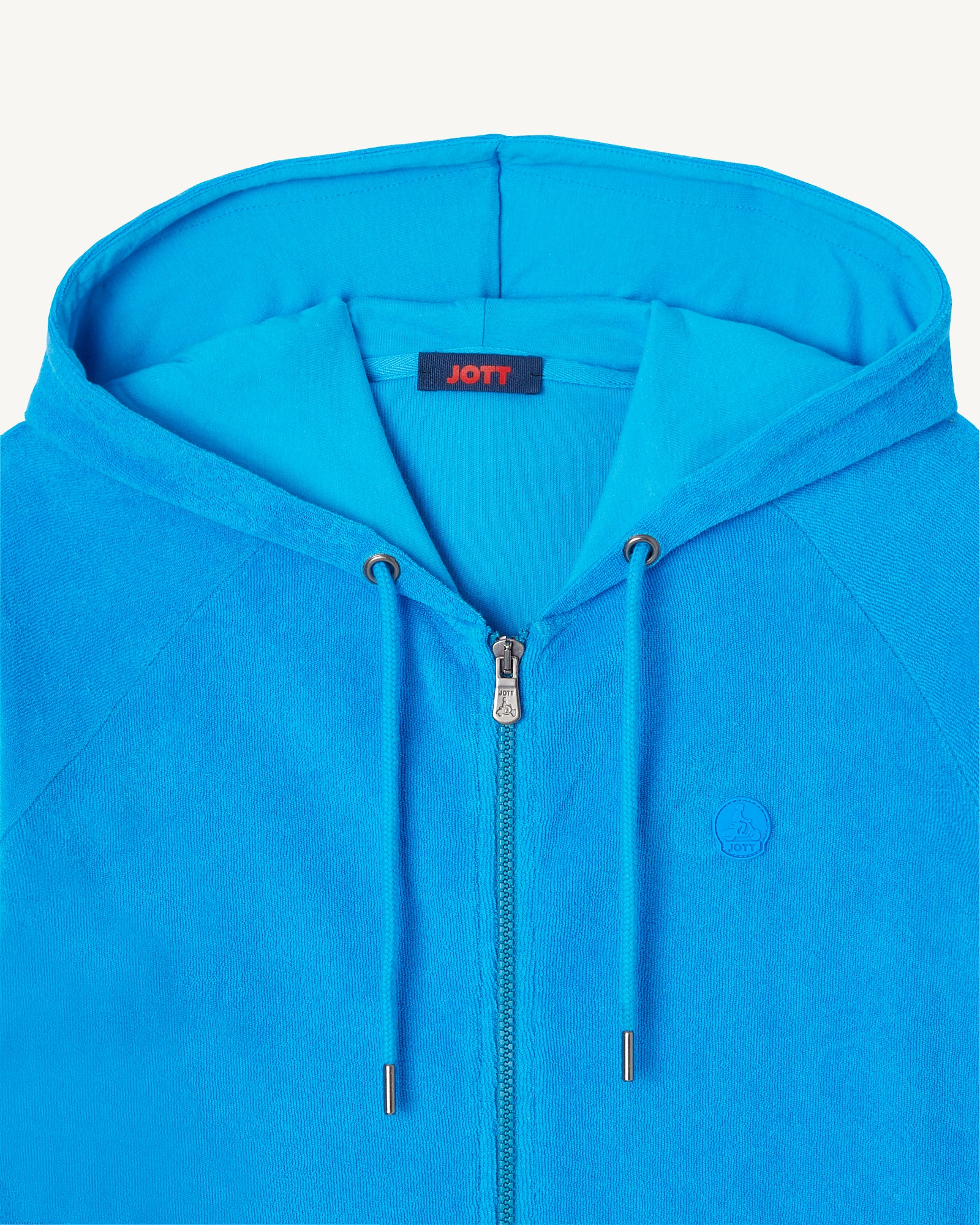 Zipped hooded jacket Azur Nazare