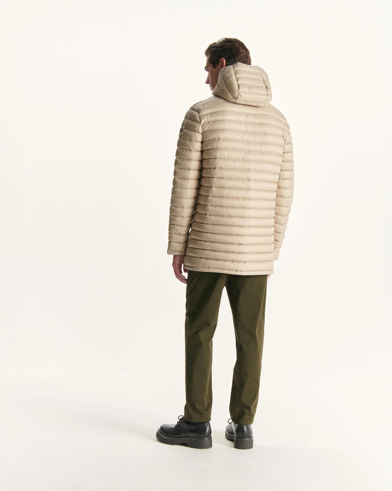 Navy Amsterdam reversible down jacket