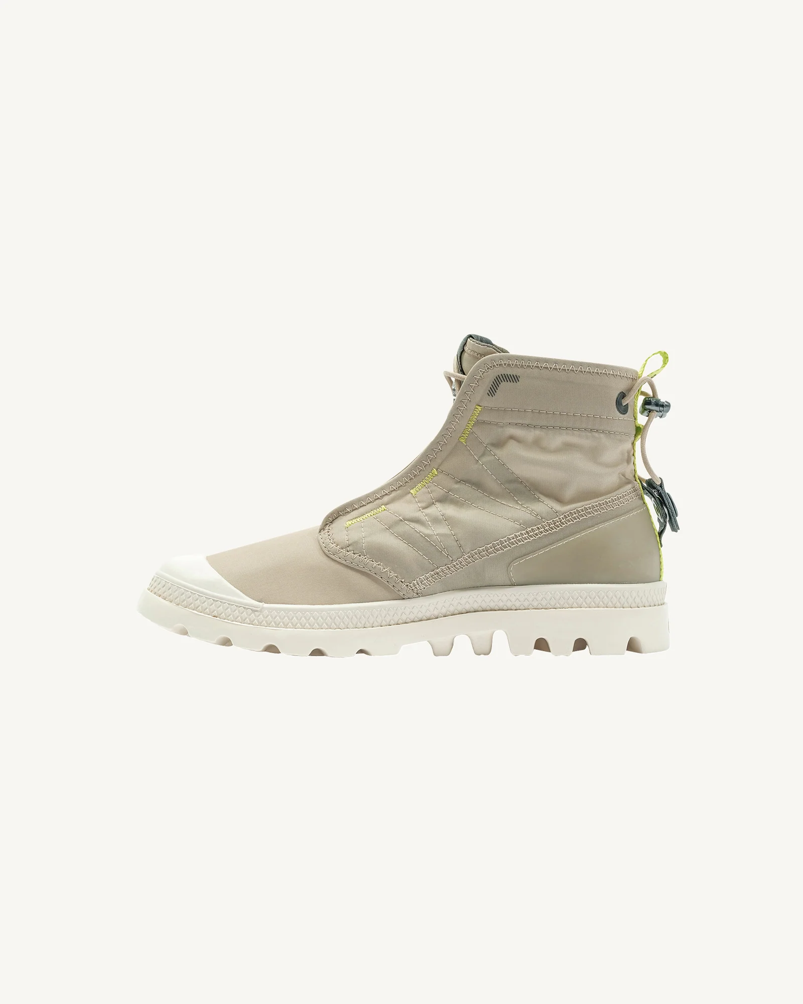 Beige Samena Travel Lite JOTT x high boots PALLADIUM