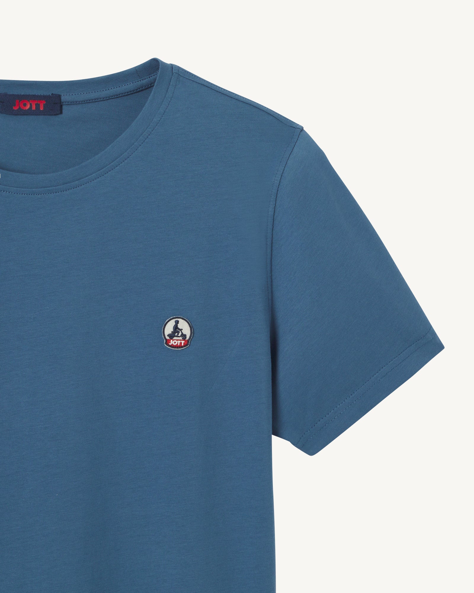 Organic cotton t-shirt Heather gray Pietro