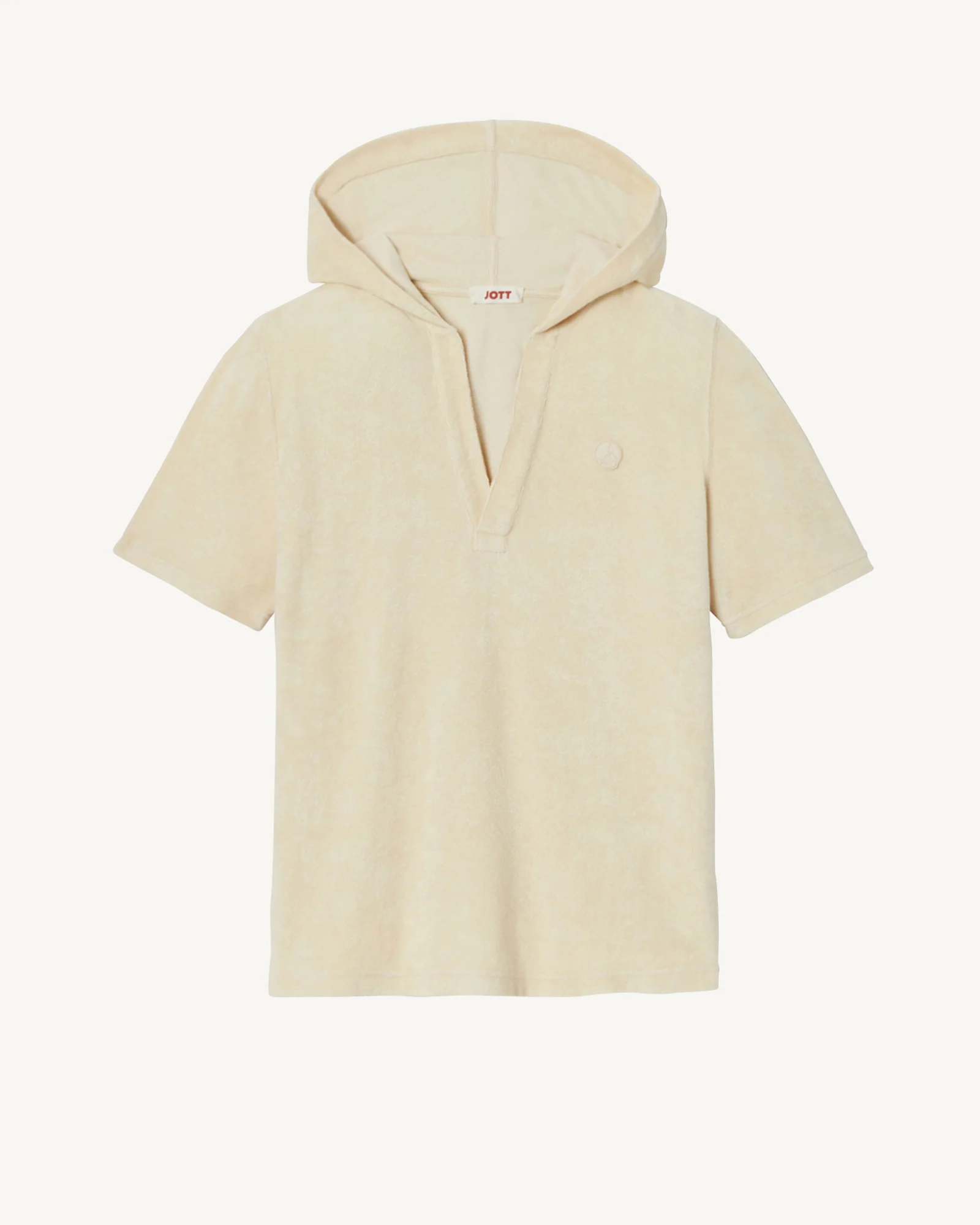 Peach pink hooded T-shirt Vilanova