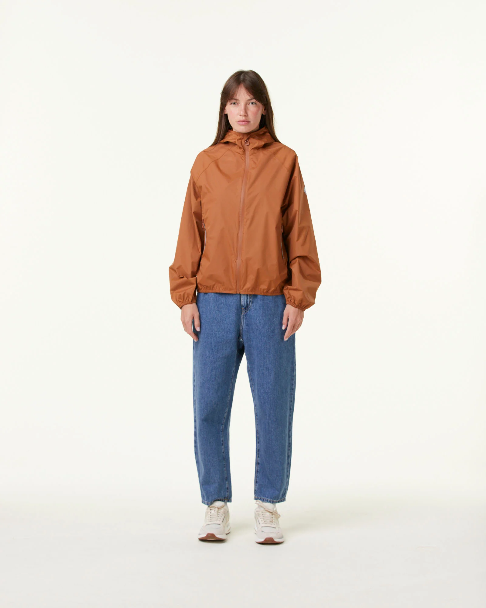 Caramel Singapore packable raincoat