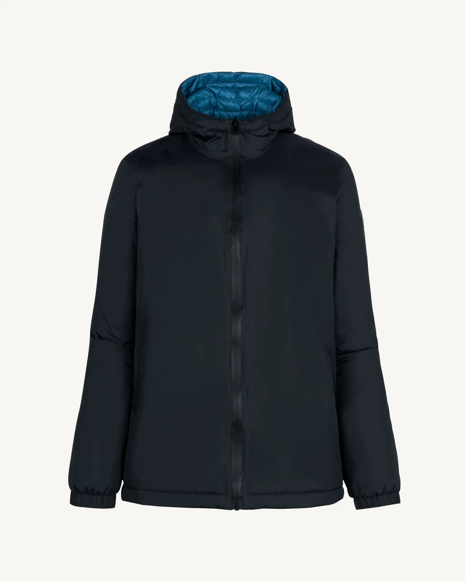 Down jacket ultralight reversible Navy/Beige Chicago 2.0