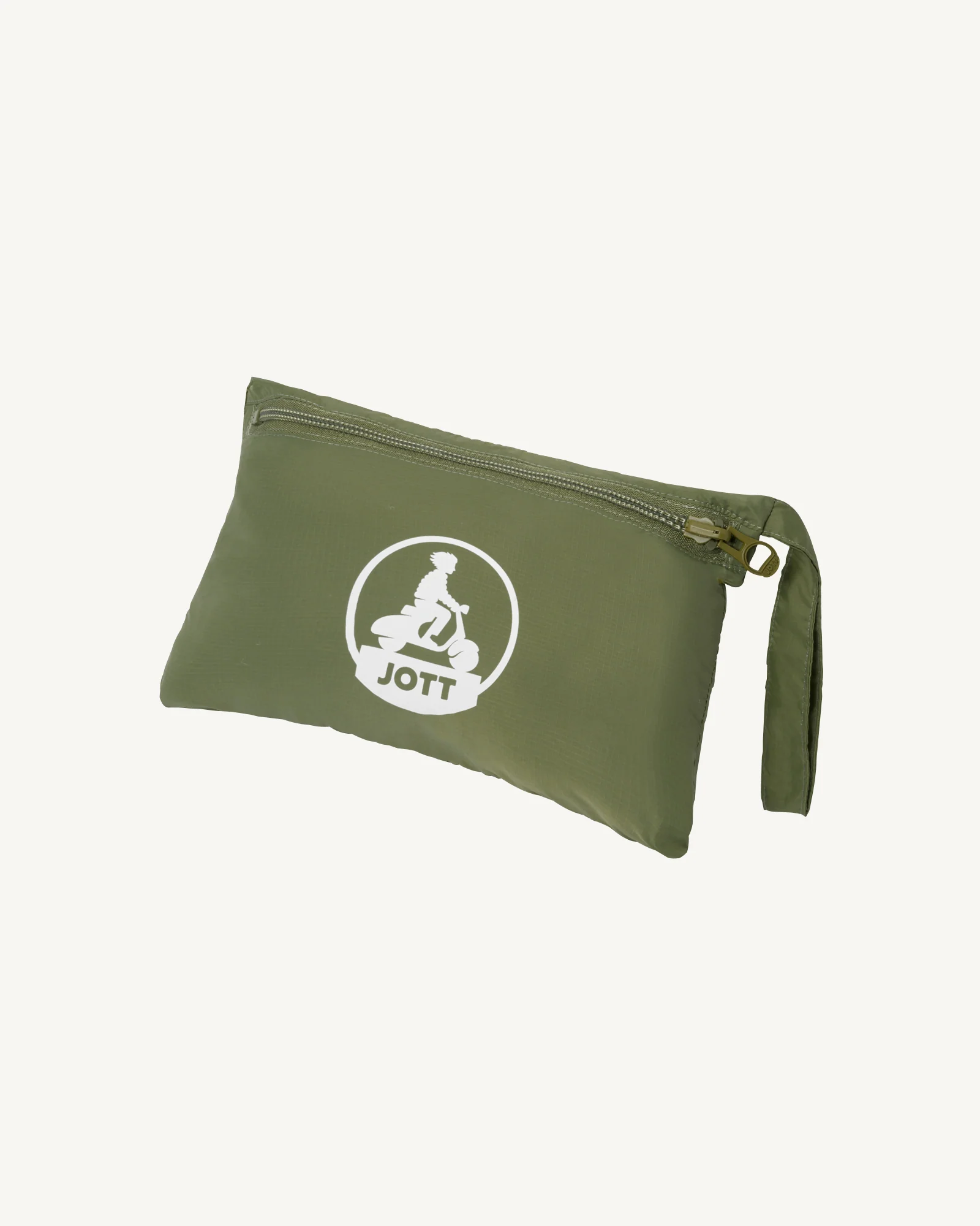 Derry acid green packable raincoat