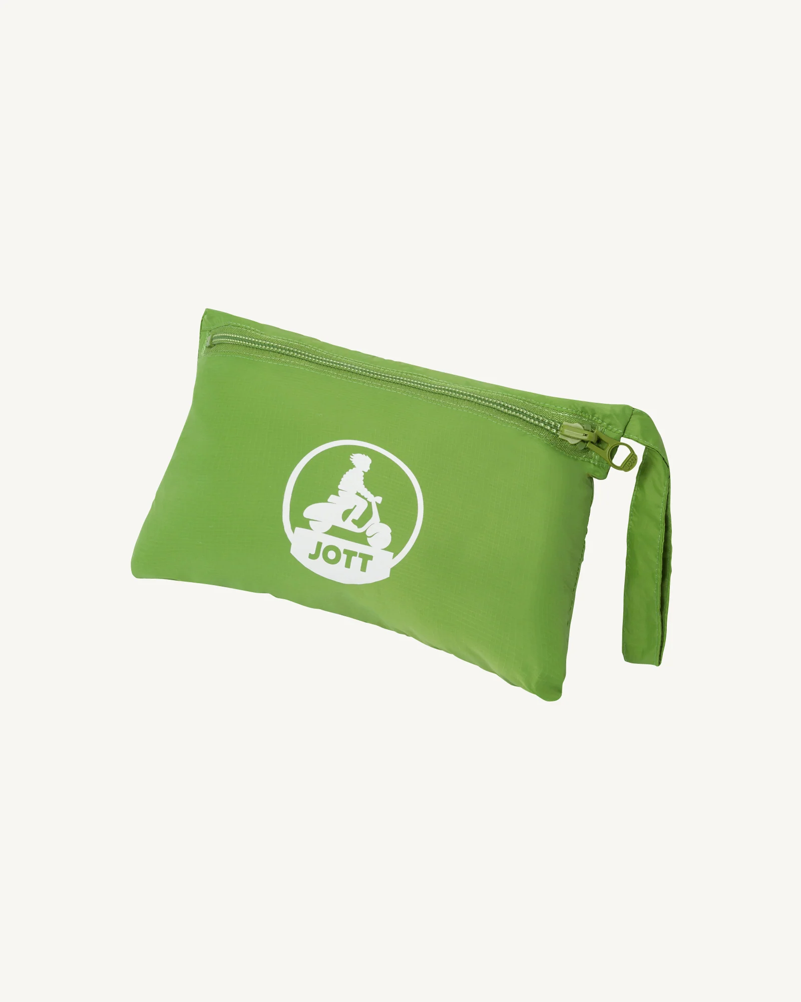 Derry acid green packable raincoat