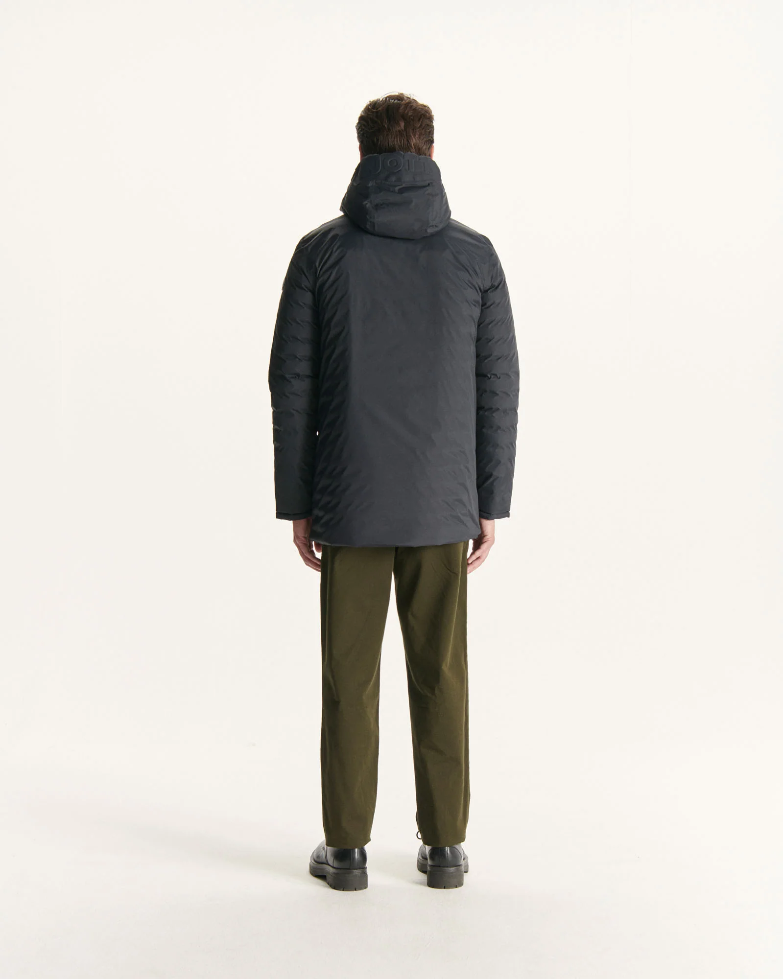 Navy Amsterdam reversible down jacket